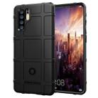 Full Coverage Shockproof TPU Case for Huawei P30 Pro (Black) - 1