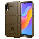 Full Coverage Shockproof TPU Case for Huawei Honor Play 8A (Brown) - 1