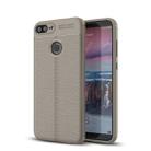 For Huawei Honor 10 Lite Litchi Texture Soft TPU Protective Case (Grey) - 1