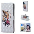 Tiger Pattern 3D Horizontal Flip Leather Case for Huawei P30 Lite, with Holder & Card Slots & Photo Frame & Wallet - 1