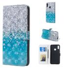 Sea and Sand Pattern 3D Horizontal Flip Leather Case for Huawei Y7 (2019), with Holder & Card Slots & Photo Frame & Wallet - 1