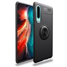 lenuo Shockproof TPU Case for Huawei P30, with Invisible Holder (Black) - 1