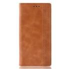 Magnetic Buckle Retro Texture Horizontal Flip Leather Case for Huawei Y7 (2019) / Y7 Prime (2019), with Holder & Card Slots & Wallet (Brown) - 2