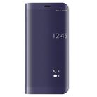 For Huawei  Mate 10 Electroplating PC + PU Horizontal Flip Protective Case with Stand Holder & Sleep / Wake-up Function (Purple) - 1