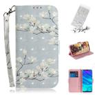 3D Colored Drawing Magnolia Pattern Horizontal Flip Leather Case for Huawei P Smart+ 2019 / Enjoy 9s / Honor 10i / Honor 20i / Honor 20 Lite, with Holder & Card Slots & Wallet - 1