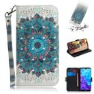 3D Colored Drawing Peacock Wreath Pattern Horizontal Flip Leather Case for Huawei Y5 (2019) / Honor 8s, with Holder & Card Slots & Wallet - 1