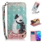 3D Colored Drawing Cats Pattern Horizontal Flip Leather Case for Huawei Y5 (2019) / Honor 8s, with Holder & Card Slots & Wallet - 1