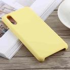 Dropproof Silica Gel + PC Protective Case for Huawei P20 (Yellow) - 1