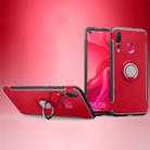 Magnetic 360 Degree Rotation Ring Holder Armor Protective Case for Huawei Nova 4 (Red) - 1