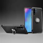 Magnetic 360 Degree Rotation Ring Holder Armor Protective Case for Huawei P30 Pro (Black) - 1
