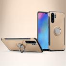 Magnetic 360 Degree Rotation Ring Holder Armor Protective Case for Huawei P30 Pro (Gold) - 1