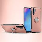 Magnetic 360 Degree Rotation Ring Holder Armor Protective Case for Huawei P30 Pro (Rose Gold) - 1