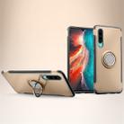 Magnetic 360 Degree Rotation Ring Holder Armor Protective Case for Huawei P30 (Gold) - 1