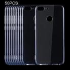 50 PCS for Huawei Honor 9 Lite 0.75mm Ultra-thin Transparent TPU Protective Case - 1