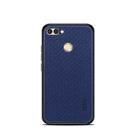 MOFI Cloth Surface + PC + TPU Case for Huawei Enjoy 7S(Blue) - 1