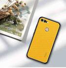 MOFI Cloth Surface + PC + TPU Case for Huawei Enjoy 7S(Yellow) - 2