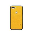 MOFI Cloth Surface + PC + TPU Case for Huawei Honor 9i(Yellow) - 1