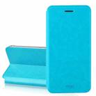 MOFI for Huawei Honor Play 7C Crazy Horse Texture Horizontal Flip Shockproof Protective Leather Case with Holder(Blue) - 1