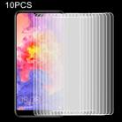 10 PCS for Huawei P20 Pro 0.26mm 9H Surface Hardness 2.5D Explosion-proof Tempered Glass Screen Film - 1