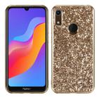 Glittery Powder Shockproof TPU Case for Huawei Honor Play 8A(Gold) - 1