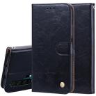 Business Style Oil Wax Texture Horizontal Flip Leather Case for Huawei Honor 20 Pro, with Holder & Card Slots & Wallet (Black) - 1