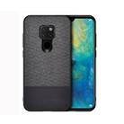 Shockproof Splicing PU + Cloth Protective Case for Huawei Mate 20 (Black) - 1