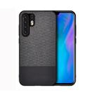 Shockproof Splicing PU + Cloth Protective Case for Huawei P30 Pro (Black) - 1