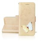 Retro Aluminium Alloy Horizontal Flip Leather Case for Huawei P30 Pro, with Holder & Card Slots & Wallet (Gold) - 1