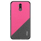 MOFI Shockproof TPU + PC + Cloth Pasted Case for Huawei Mate 20 Lite(Rose Red) - 1