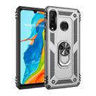 Armor Shockproof TPU + PC Protective Case for Huawei P30 Lite, with 360 Degree Rotation Holder (Silver) - 1