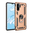 Armor Shockproof TPU + PC Protective Case for Huawei P30 Pro, with 360 Degree Rotation Holder (Gold) - 1