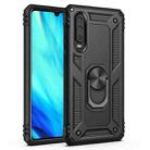 Armor Shockproof TPU + PC Protective Case for Huawei P30, with 360 Degree Rotation Holder (Black) - 1