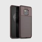 Beetle Shape Carbon Fiber Texture Shockproof TPU Case for Huawei Mate 20 Pro(Brown) - 1