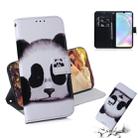 Panda Pattern Coloured Drawing Horizontal Flip Leather Case for Huawei P30, with Holder & Card Slots & Wallet - 1