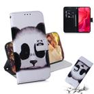 Panda Pattern Coloured Drawing Horizontal Flip Leather Case for Huawei Nova 4, with Holder & Card Slots & Wallet - 1