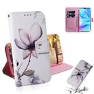 Magnolia Flower Pattern Coloured Drawing Horizontal Flip Leather Case for Huawei P30 Lite / Nova 4e, with Holder & Card Slots & Wallet - 1