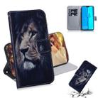 Lion Pattern Coloured Drawing Horizontal Flip Leather Case for Huawei Y9 (2019) / Enjoy 9 Plus, with Holder & Card Slots & Wallet - 1