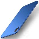 MOFI Frosted PC Ultra-thin Full Coverage Case for Huawei Enjoy 9(Blue) - 1