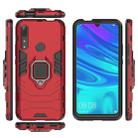 PC + TPU Shockproof Protective Case for Huawei P Smart Z / Y9 Prime (2019), with Magnetic Ring Holder (Red) - 6