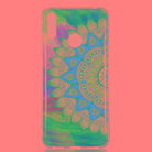 Colorful Sun Flower Pattern Noctilucent TPU Soft Case for Huawei Y7 Pro(2019) - 1