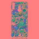 Rubbish Pattern Noctilucent TPU Soft Case for Huawei Y7 Pro(2019) - 1