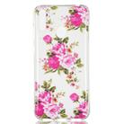 Rosa Multiflora Flower Pattern Noctilucent TPU Soft Case for Huawei Y7 Pro(2019) - 2