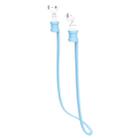 Silicone Anti-lost String for Huawei Honor FlyPods / FlyPod Pro / FreeBuds2 / FreeBuds2 Pro, Cable Length: 68cm(Sky Blue) - 1