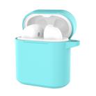 Silicone Charging Box Silicone Protective Case for Huawei Honor FlyPods / FlyPods Pro / FreeBuds2 / FreeBuds2 Pro(Mint Green) - 1