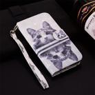 Cat Pattern Colored Drawing Horizontal Flip Leather Case for Huawei P30, with Holder & Card Slots & Wallet & Lanyard - 1