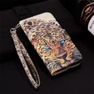 Leopard Pattern Colored Drawing Horizontal Flip Leather Case for Huawei P30, with Holder & Card Slots & Wallet & Lanyard - 1