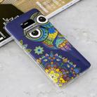 Luminous Blue Owl Pattern Shockproof TPU Protective Case for Huawei Mate 20 Pro - 2