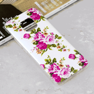 Luminous Rosa Multiflora Flower Pattern Shockproof TPU Protective Case for Huawei Mate 20 Pro - 1