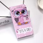 Cute Owl Pattern Colored Drawing Horizontal Flip Leather Case for Huawei P30 Pro, with Holder & Card Slots & Wallet & Lanyard - 1