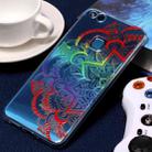 For Huawei  P10 Lite Embossment Colorful Mandala Pattern Soft TPU Protective Case - 1